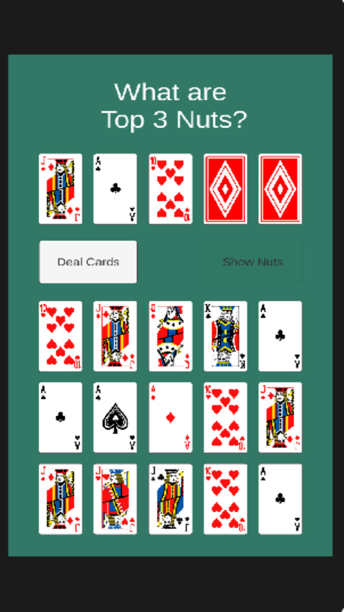 Top Nuts Trainer  Texas-HoldEm