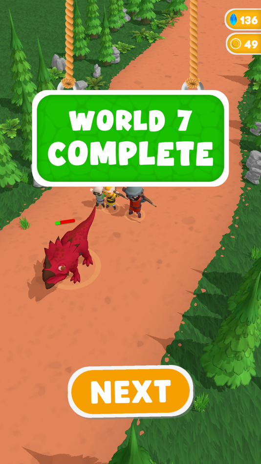 #9. Dino Journey (iOS) 由: Ristretto Studios