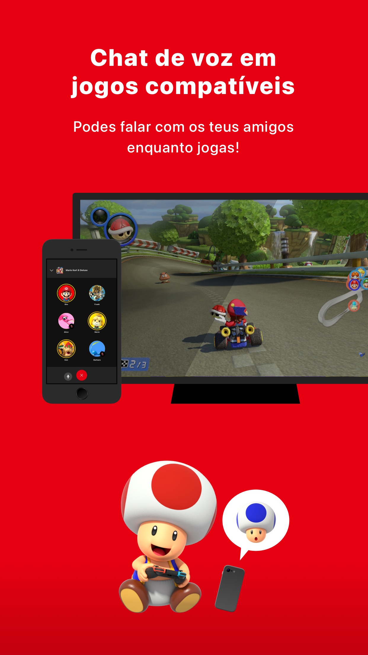 Screenshot do app Nintendo Switch Online