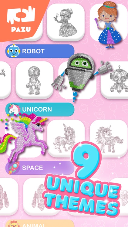 Color by number games for kids screenshot-4
