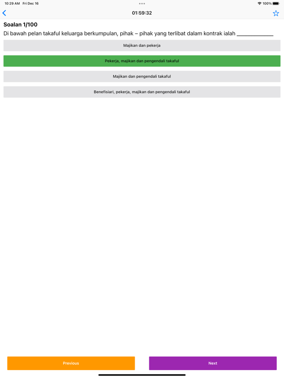 Screenshot #5 pour Ujian TBE Takaful