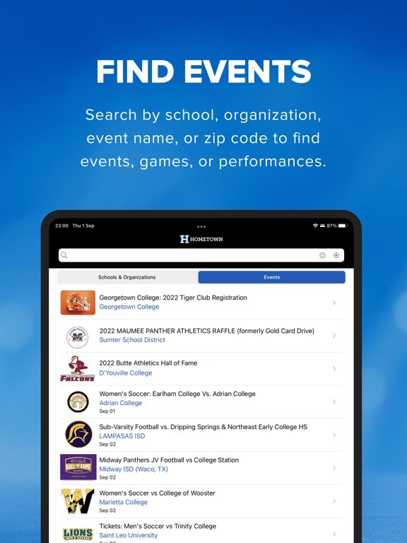 App screenshot