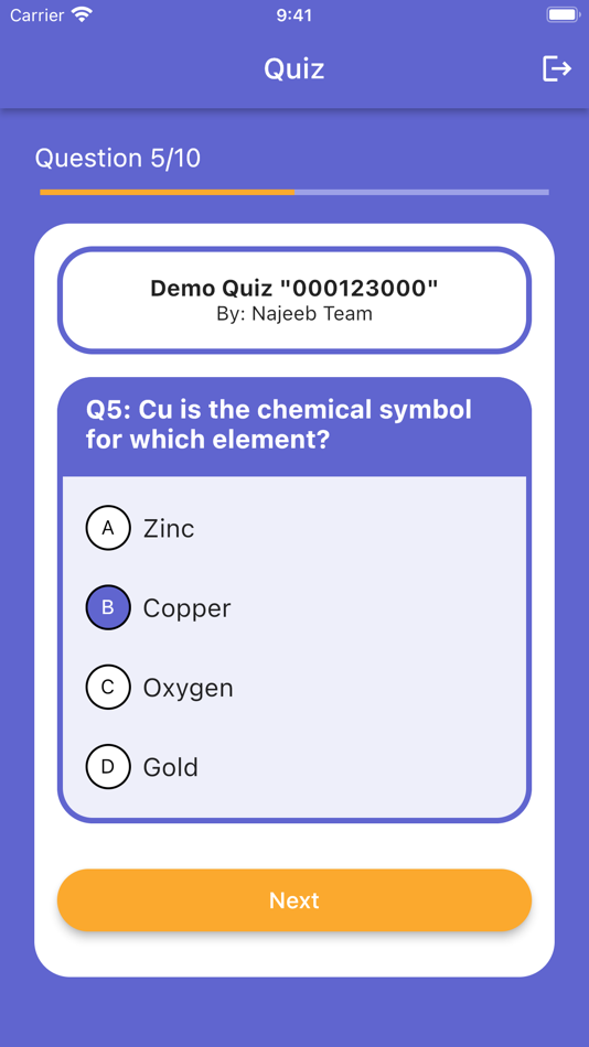 #2. Najeeb Test Maker (iOS) 由: Andrew Makram
