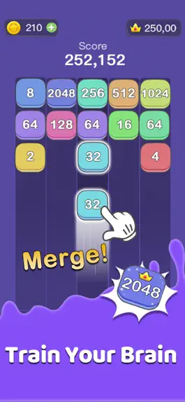 Game screenshot Shoot 2048-Merge Blocks mod apk