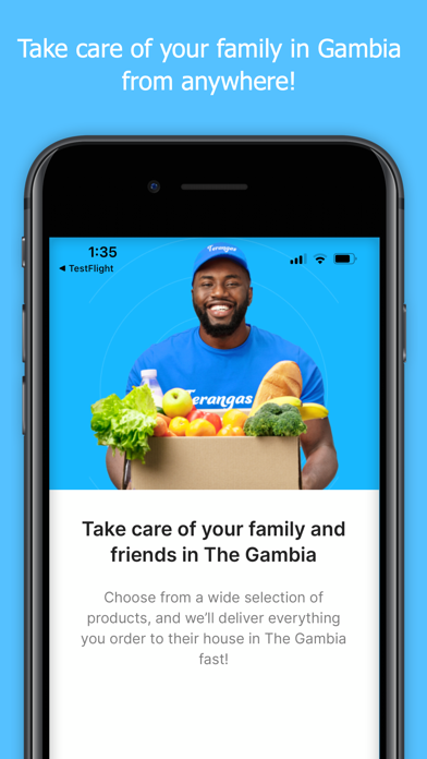 Terangas Gambia App Screenshot