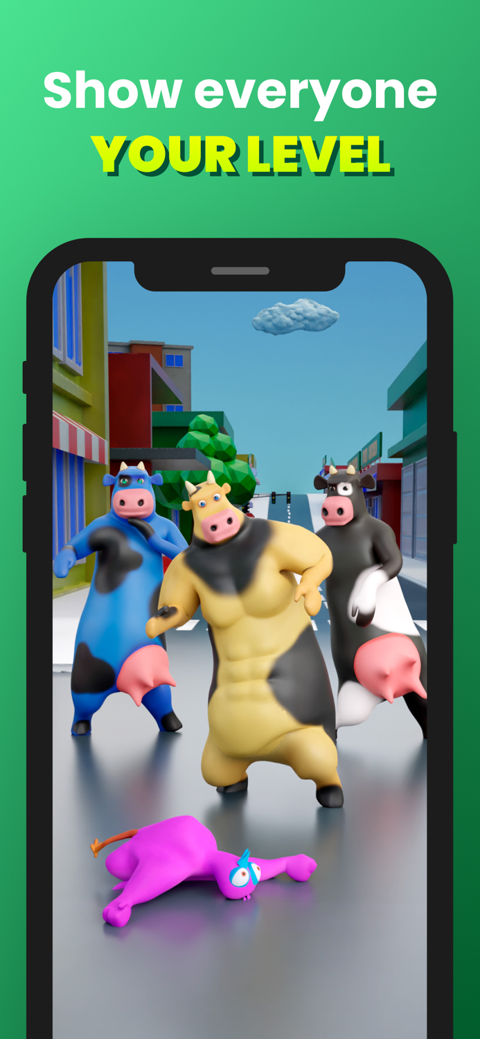 Crazy Cow Test your strength