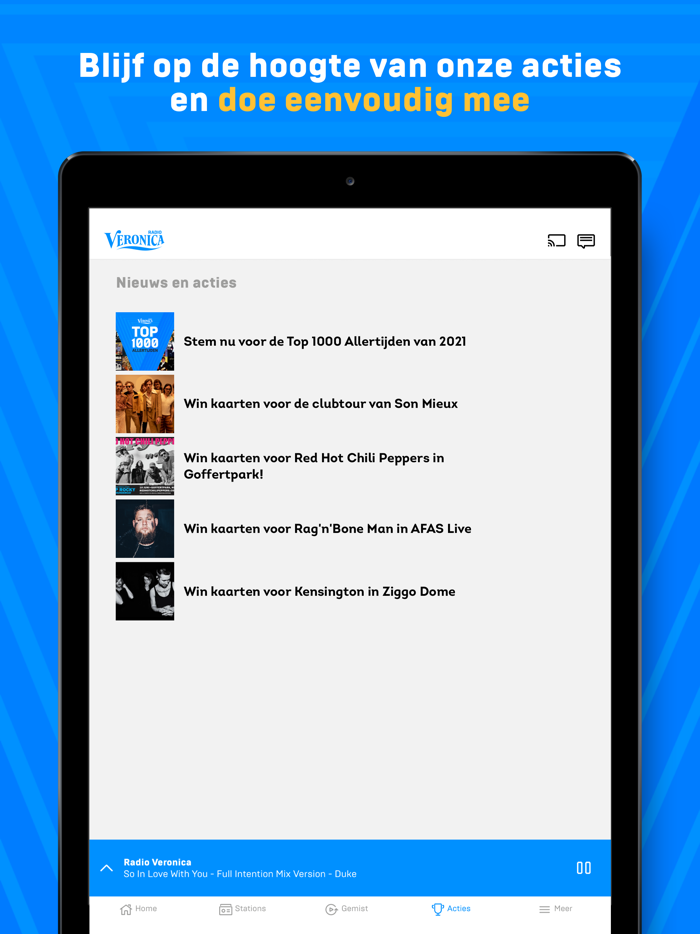 Radio Veronica WE. LOVE. MUSIC