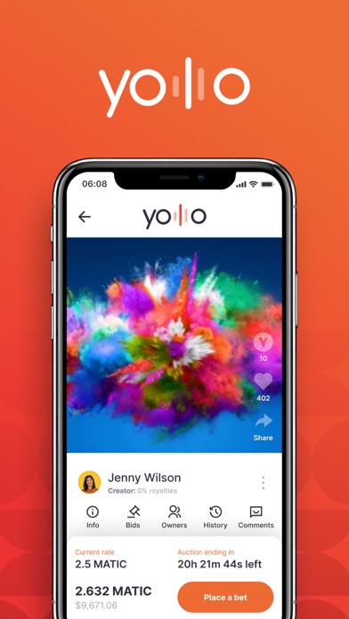 Yolllo platform Screenshot