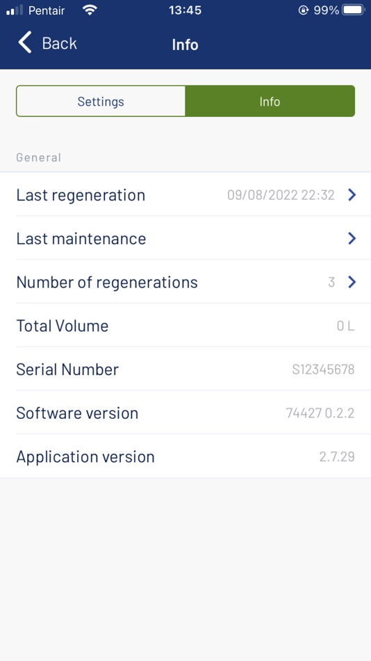 #3. ConnectMySoftener (iOS) Podle: Pentair