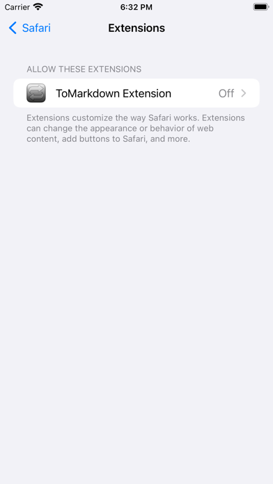 ToMarkdown Screenshot