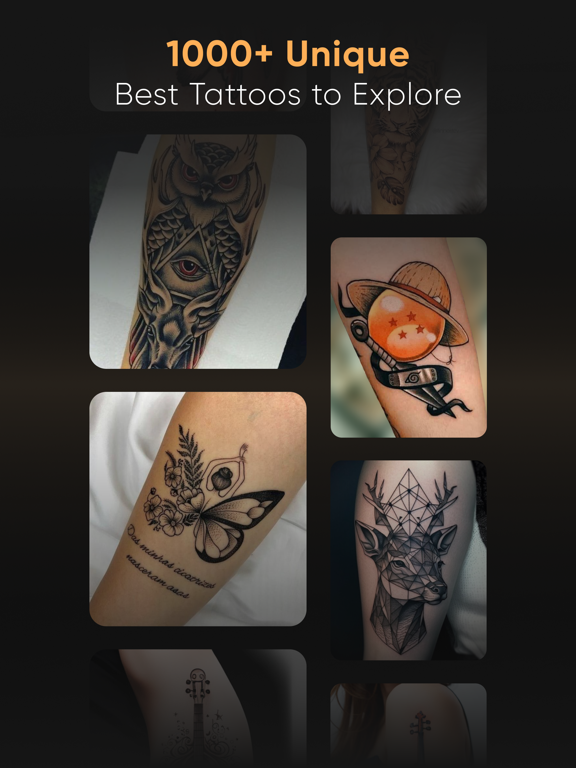 AI Ink : AI Tattoo Generator iPad screenshot 7 - Graphics & Design app