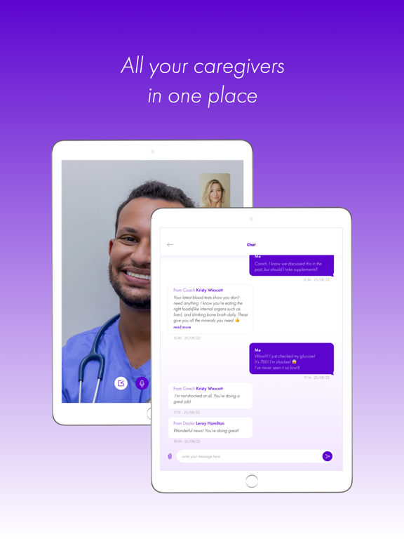 OwnaHealth iPad screenshot 2 - Medical app