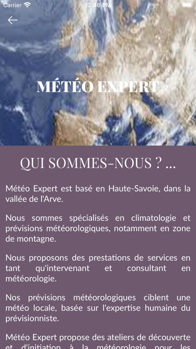 Meteo Expert Screenshot
