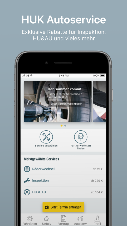 #7. HUK Mein Auto (iOS) 由: HUK-COBURG Datenservice und Dienstleistungen GmbH