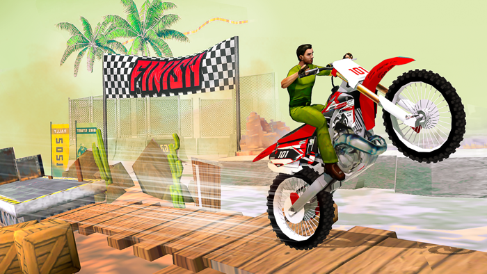 Real Dirt Bike Racing  Game