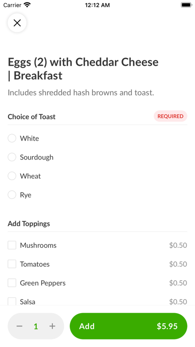 Dine on The Go - Pensacola Screenshot