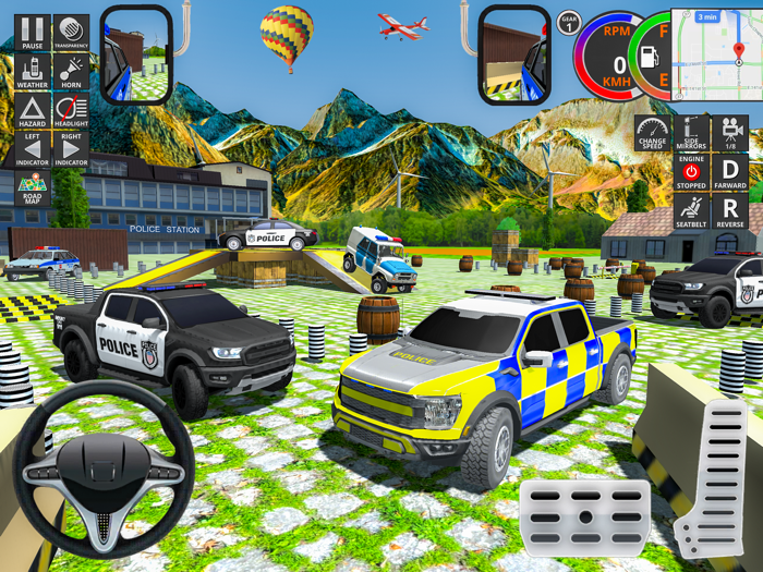 Police Car Chase Driving Game