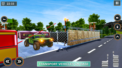 ArmyVehicalTruckTransport3d Screenshot