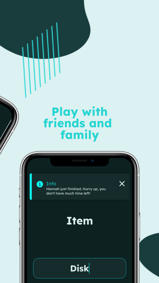 #3. Categories - party game (iOS) 由: Natanael Jop