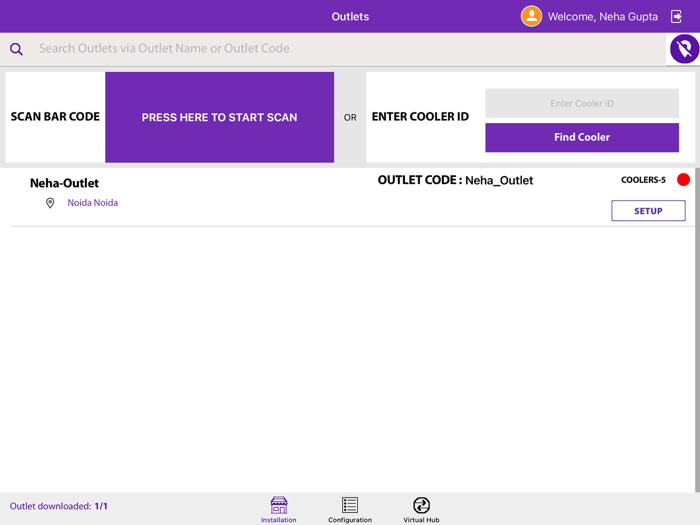 Smart Cooler Installation