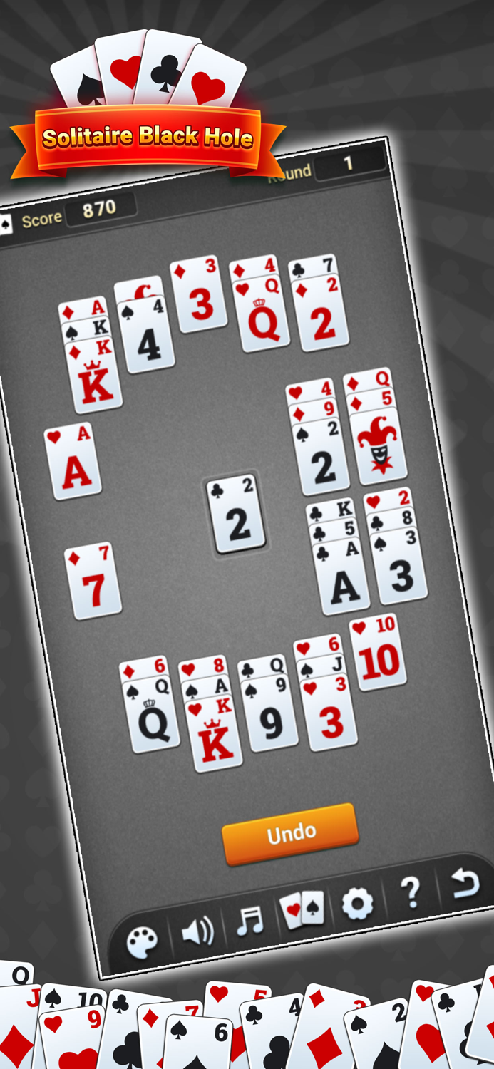 Solitaire Black Hole