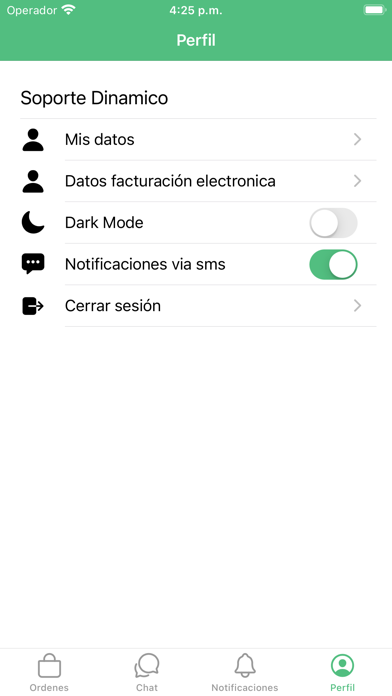 Servimensajeria Tavo Screenshot