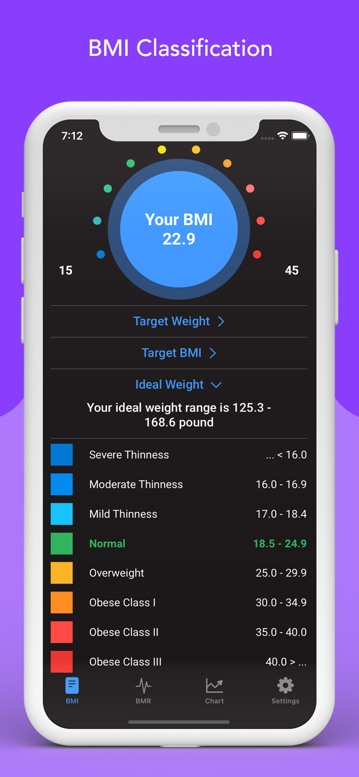BMI Calculator - Happy Scale screenshot 2