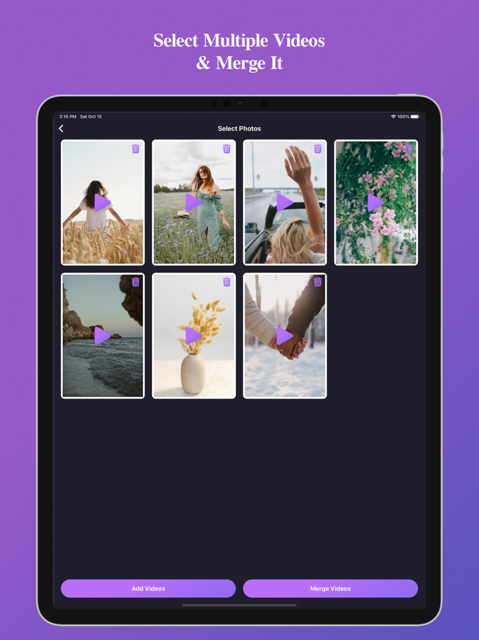 Clip Merge Video Editor