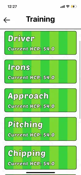 Game screenshot Golf Trainer buddy apk