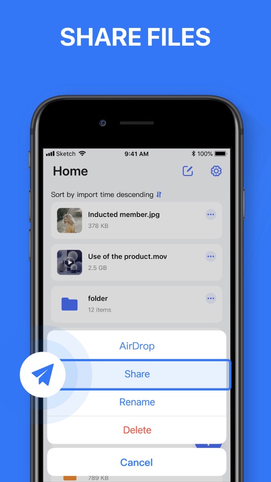 #5. Air Transfer - File Transfer . (iOS) 由: 文忠 许