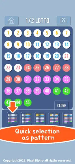 Game screenshot 1/2 LOTTO ( 6/45 ) mod apk