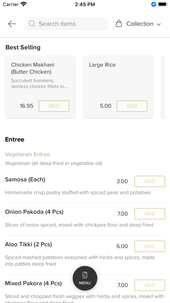 Namaste Indian Restaurant