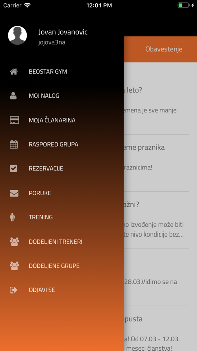 Beostar Gym Screenshot