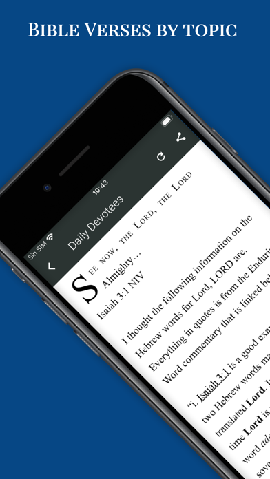 King James Bible - KJV Offline Screenshot