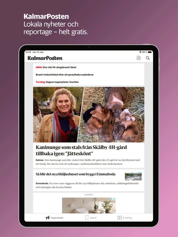 Screenshot #4 pour Kalmarposten