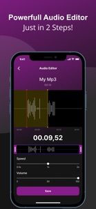 MP3 Cutter Ringtone Maker screenshot #2 for iPhone