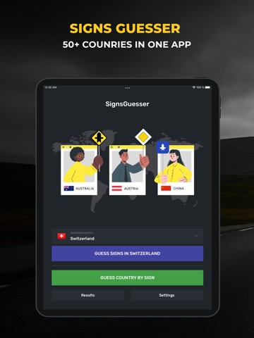 SignsGuesser - road signs quizのおすすめ画像1