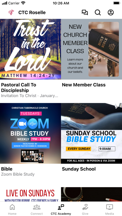 Christian Tabernacle Church Screenshot