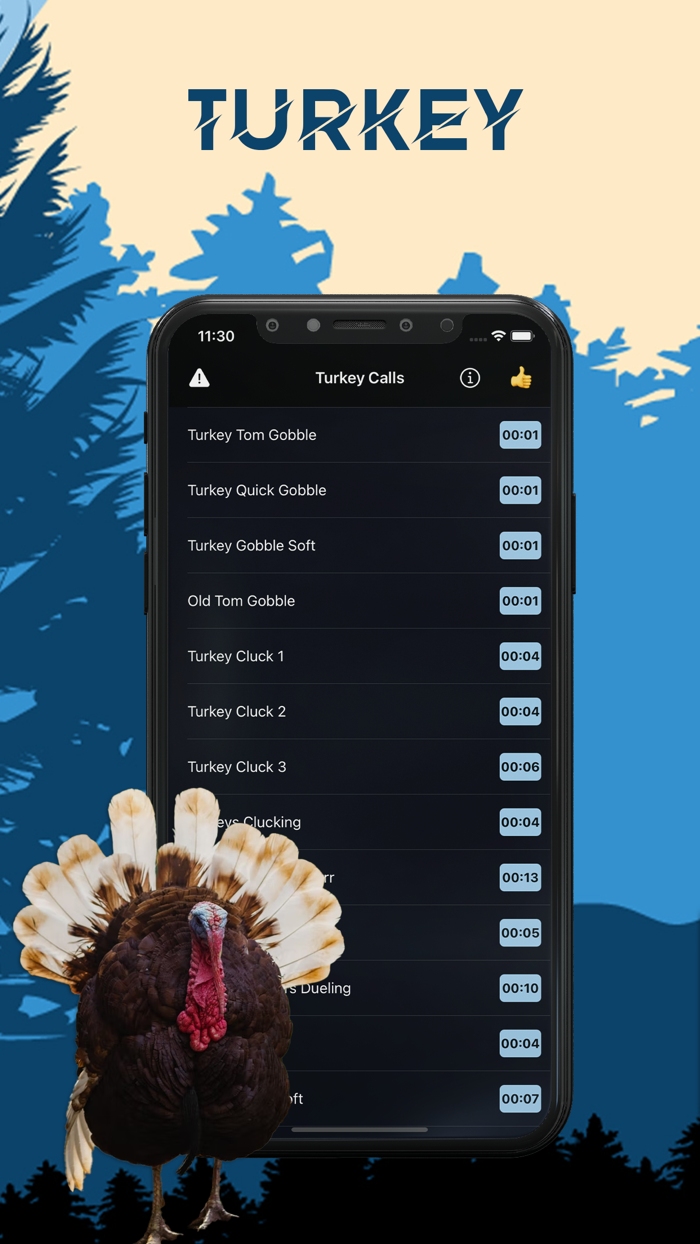 Turkey Magnet - Turkey Calls