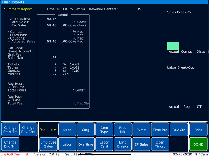 Terminal by onePOS 21-3