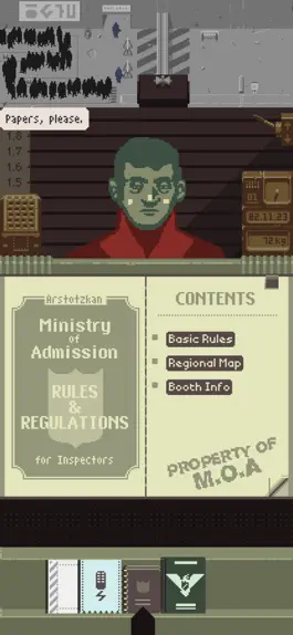 Game screenshot Papers, Please hack