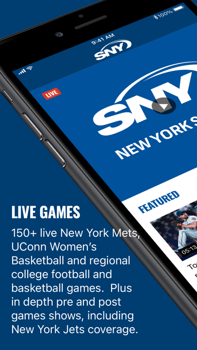 SNY: Stream Live NY Sports Screenshot