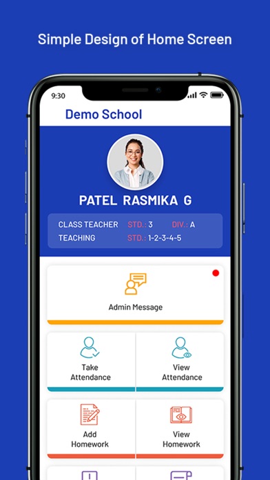 Teacher App - Atlas Startech Screenshot