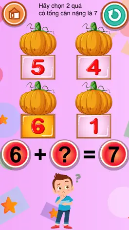 Game screenshot Bé học toán apk