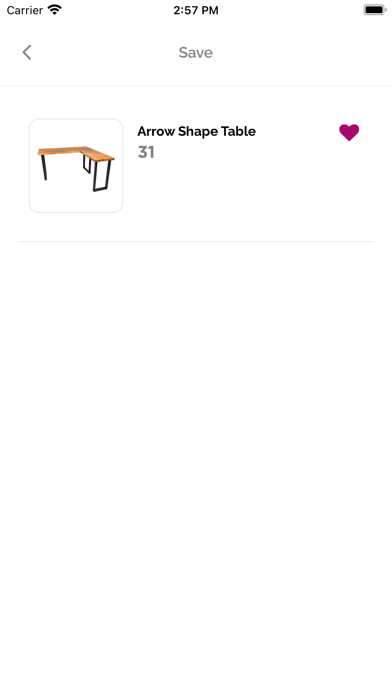 Online Furniture Store Screenshot