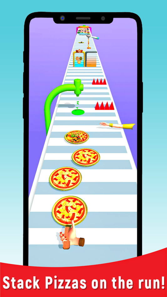#2. Pizza Long Stack Maker 3D (iOS) 由: hendri saputra