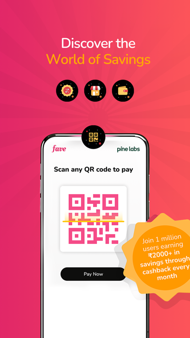 Fave - Save on UPI & Giftcards Screenshot