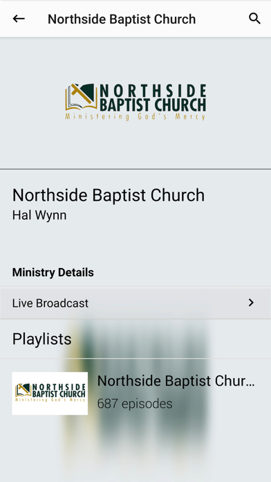 Northside Baptist Ft. Myers FL Screenshot