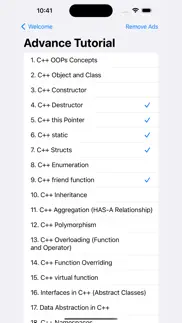 c++ tutorial iphone screenshot 2