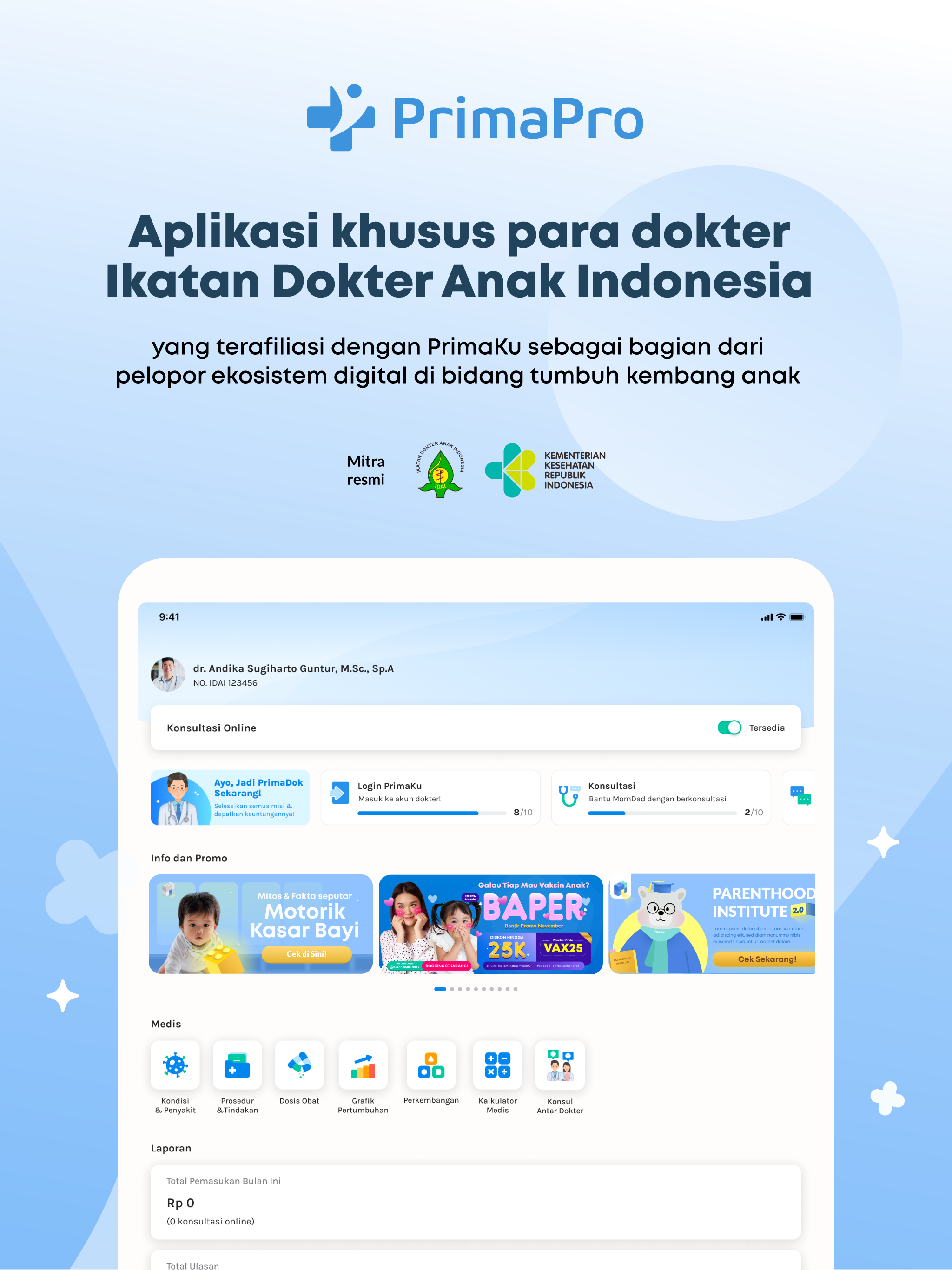 PrimaPro - Khusus Dokter Anak